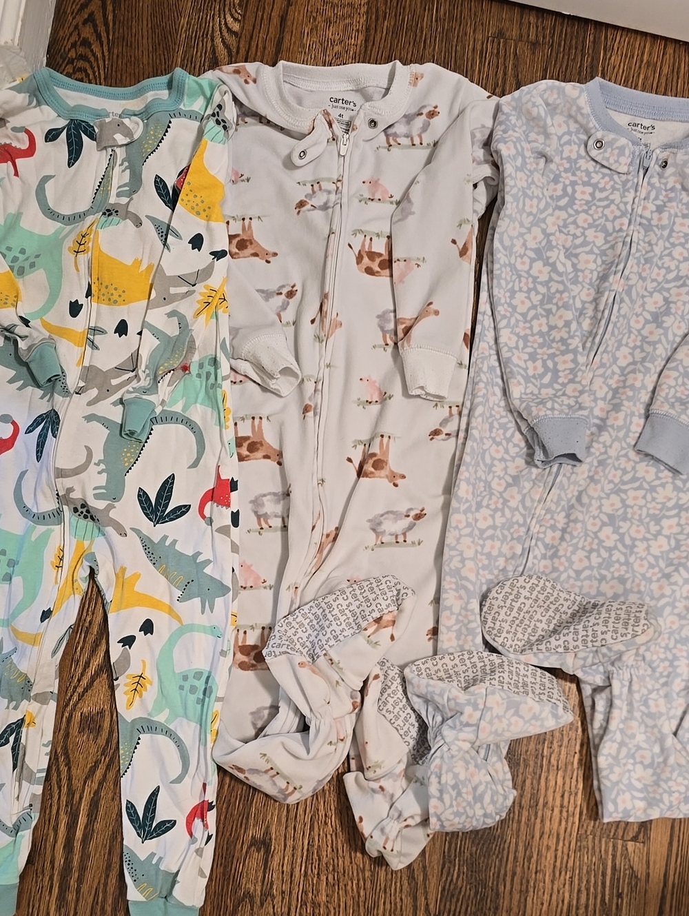 Carter's3 Piece 4t Cozy Zipper Sleepwear